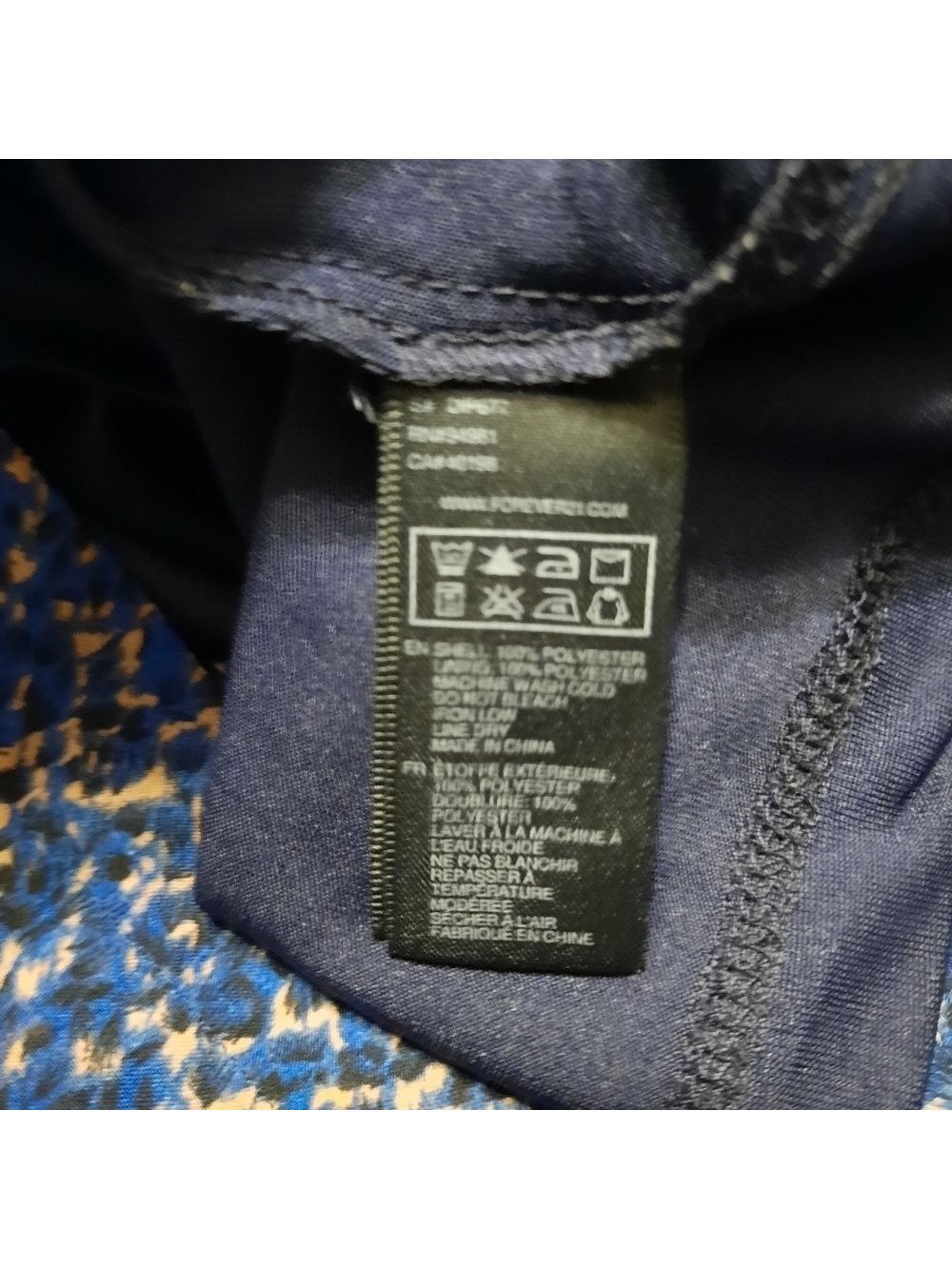Forever 21 Blouson Dress Large - Picture 5 of 5